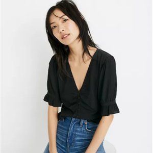 MADEWELL Black Daylight Top Size 12